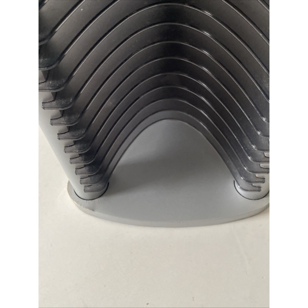 Vintage Y2K - 20 CD Stackable Tower Rack CD Holder Organizer Retro Gray - Picture 4 of 16